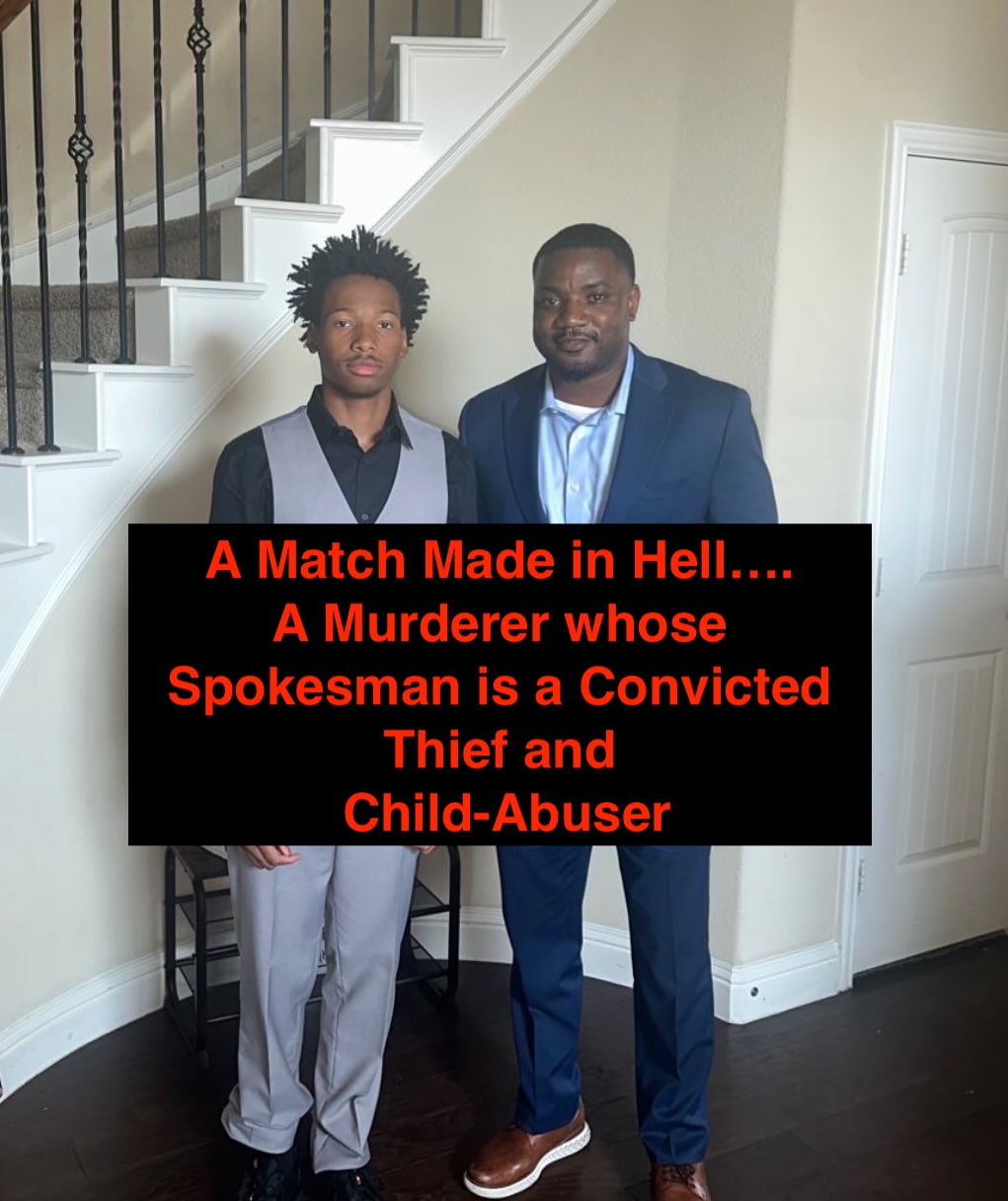 Why Is a Convicted Felon the Spokesman for an Accused Killer?